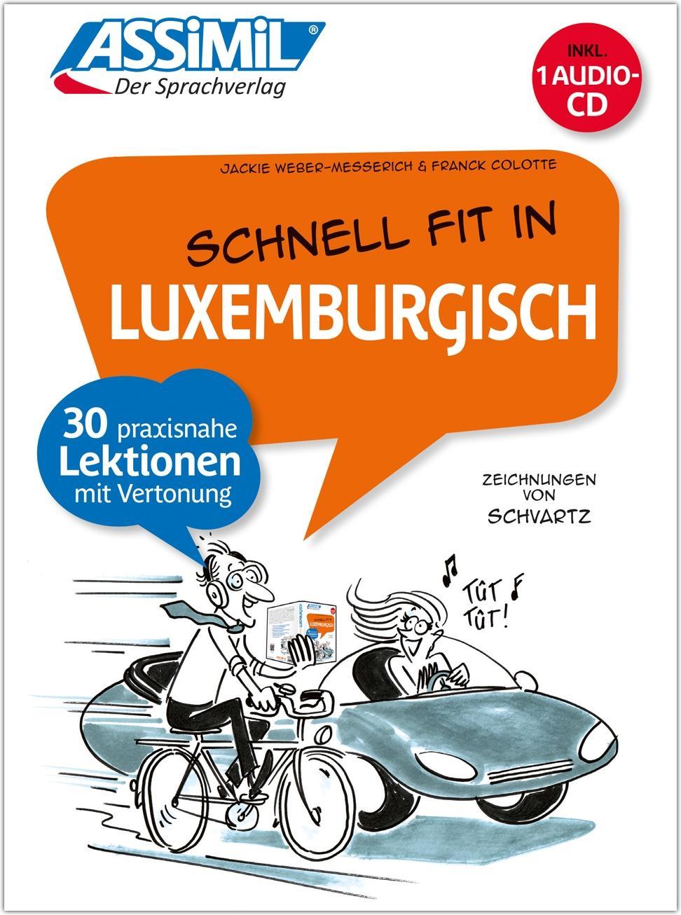 Vorderes Coverbild ASSiMiL Schnell fit in Luxemburgisch