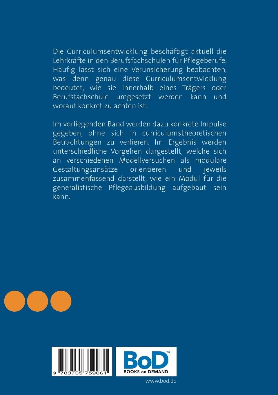 Rückseitencover Ein Schulcurriculum  entwickeln: