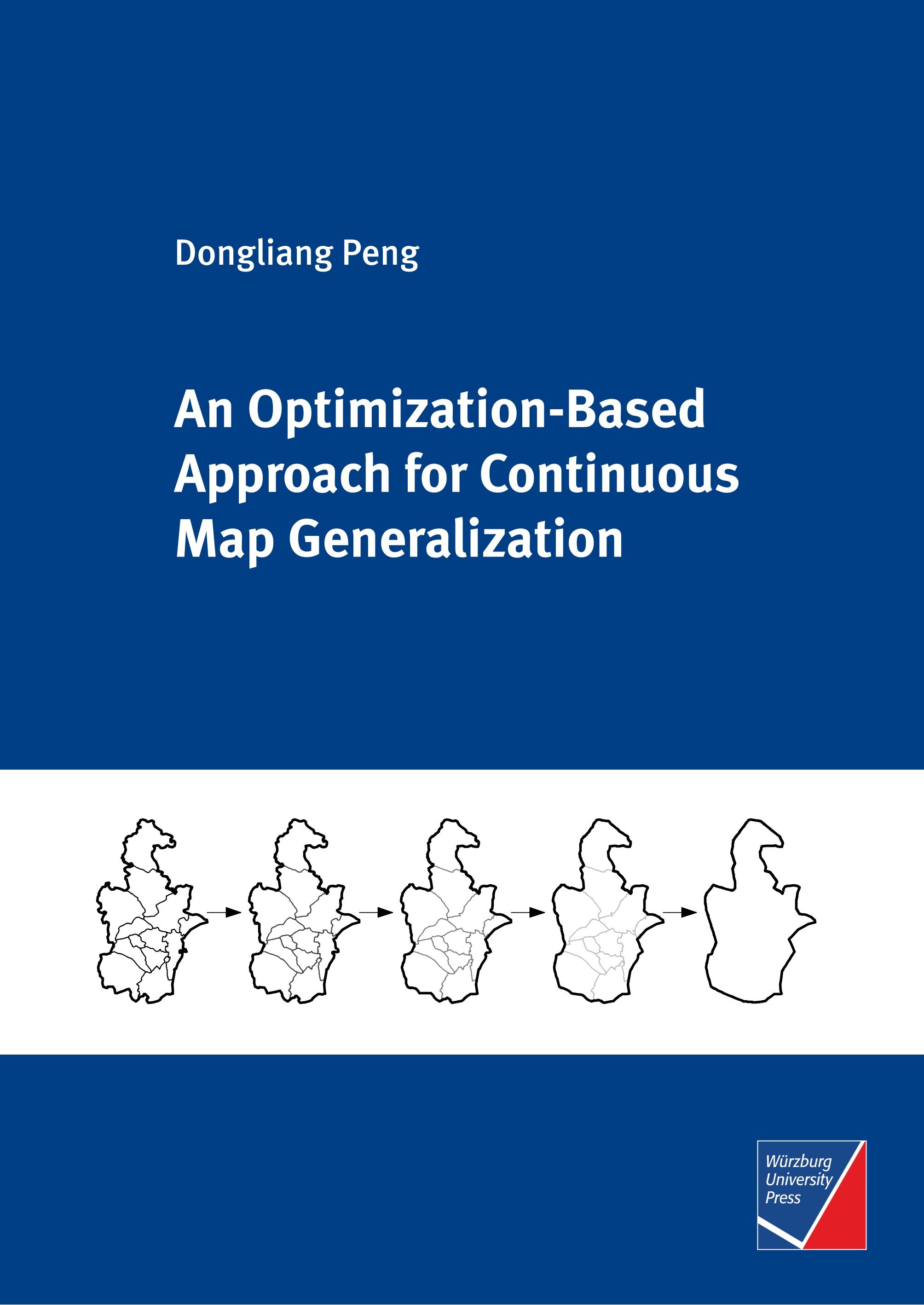 Vorderes Coverbild An Optimization-Based Approach for Continuous Map Generalization