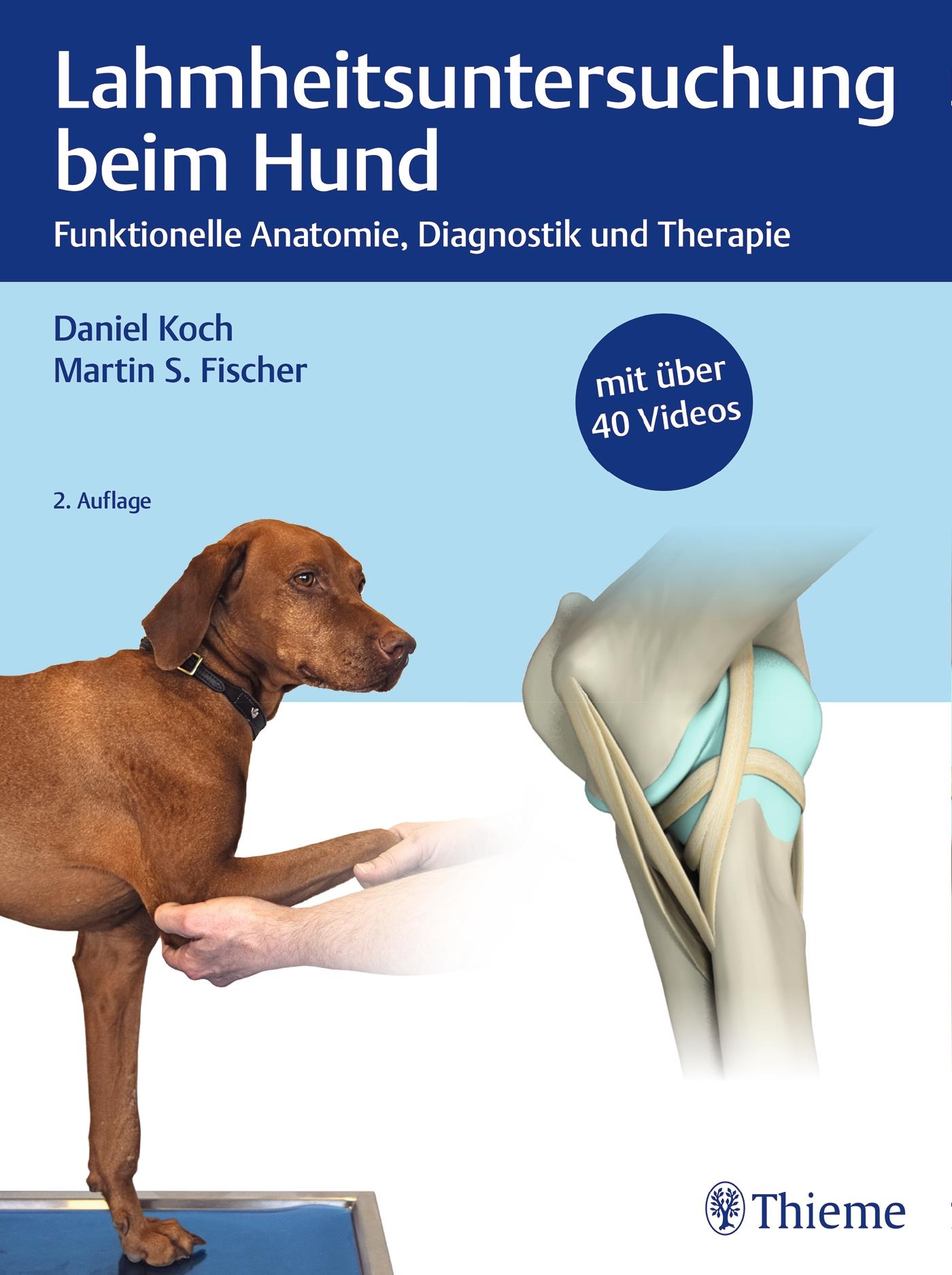 Vorderes Coverbild Lahmheitsuntersuchung beim Hund