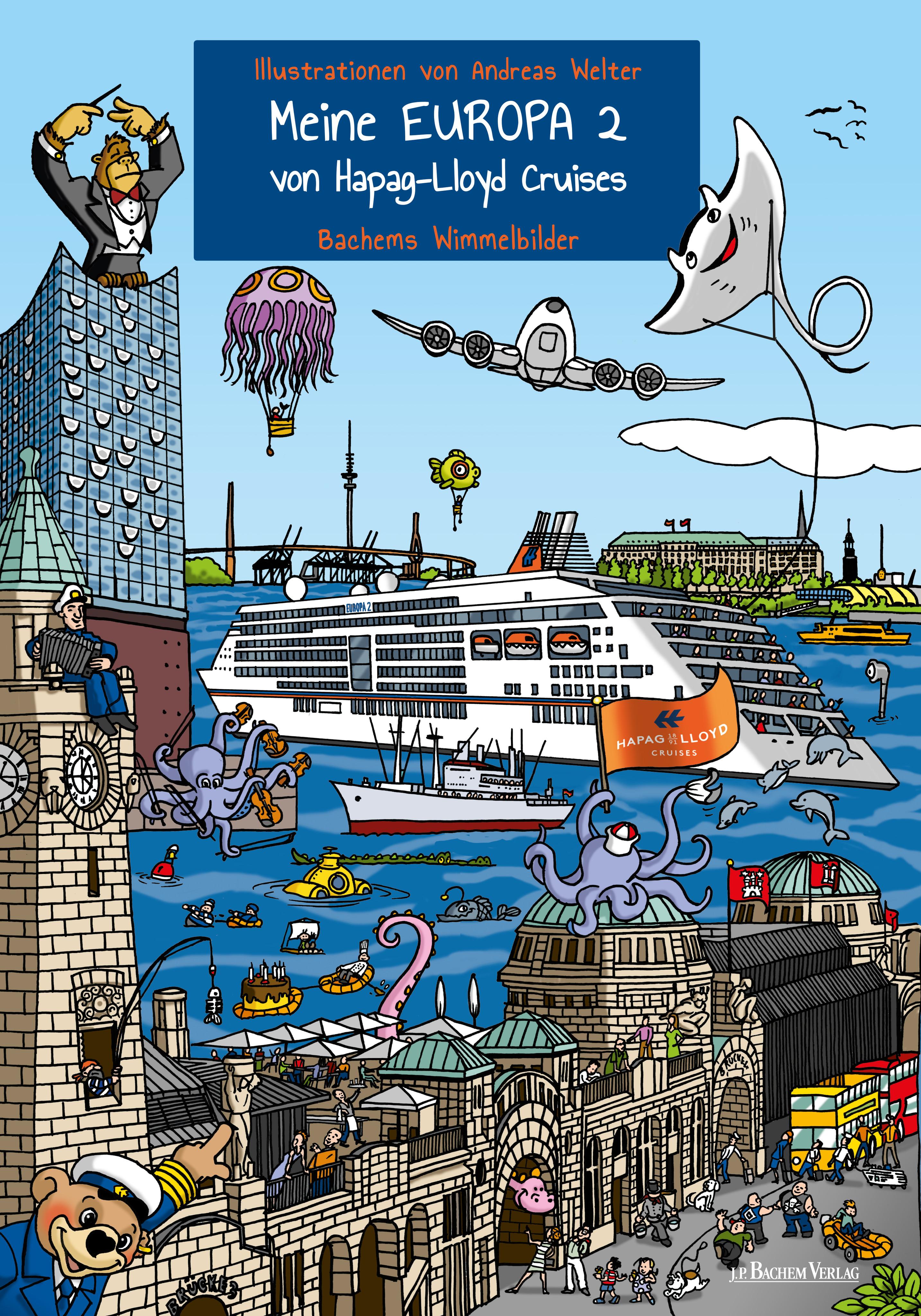 Vorderes Coverbild Meine EUROPA 2 von Hapag-Lloyd Cruises