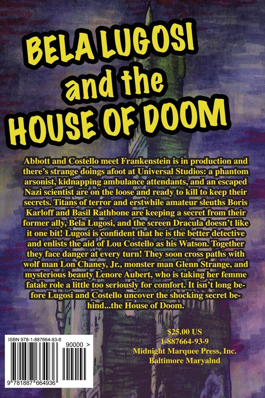 Rückseitencover Bela Lugosi and the House of Doom