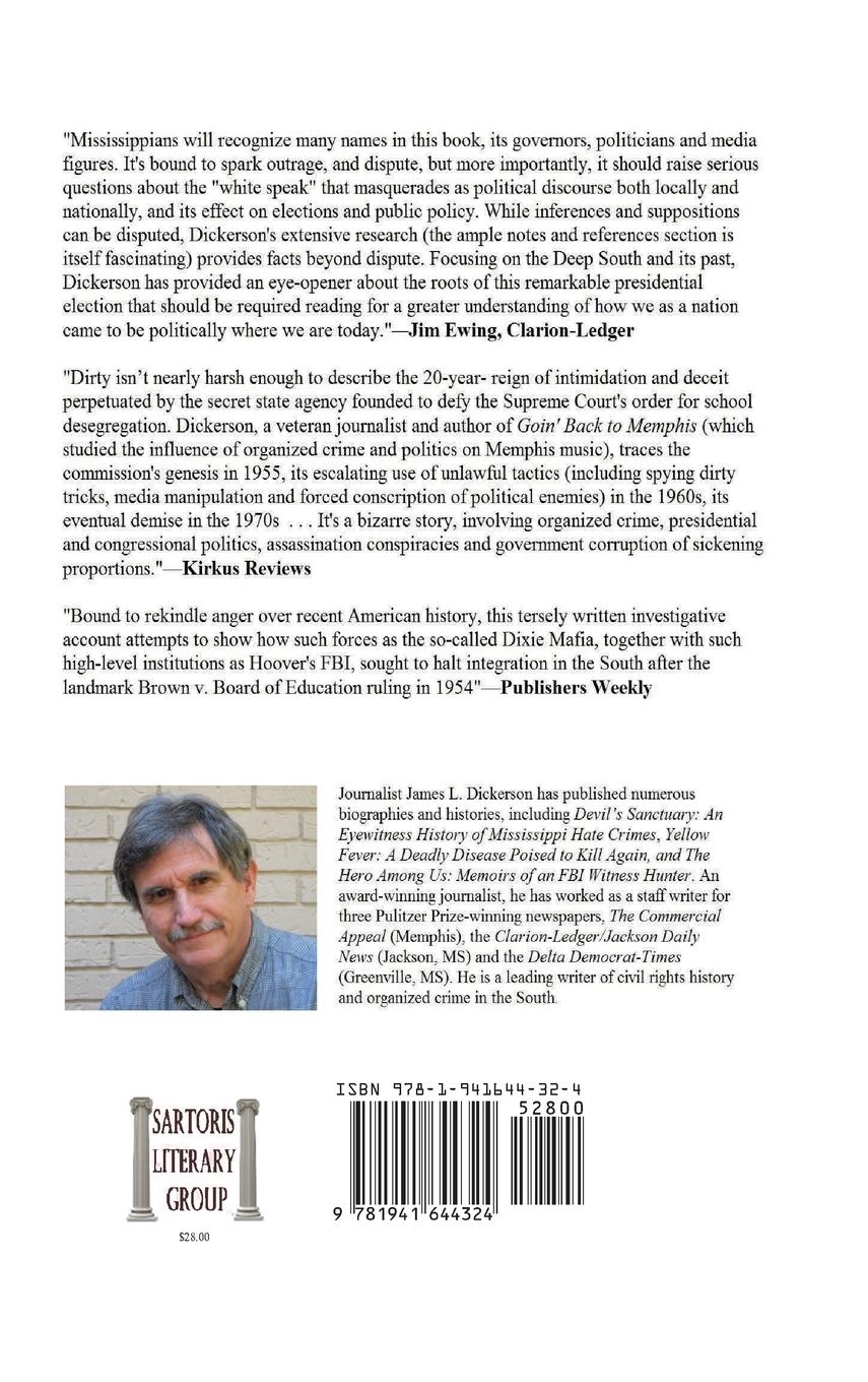 Rückseitencover Dixie's Dirty Secret