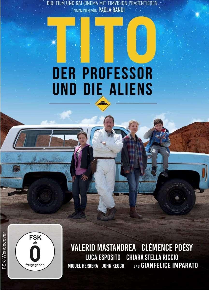 Vorderes Coverbild Tito, der Professor und die Aliens