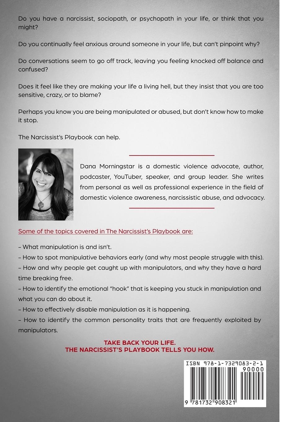 Rückseitencover The Narcissist's Playbook