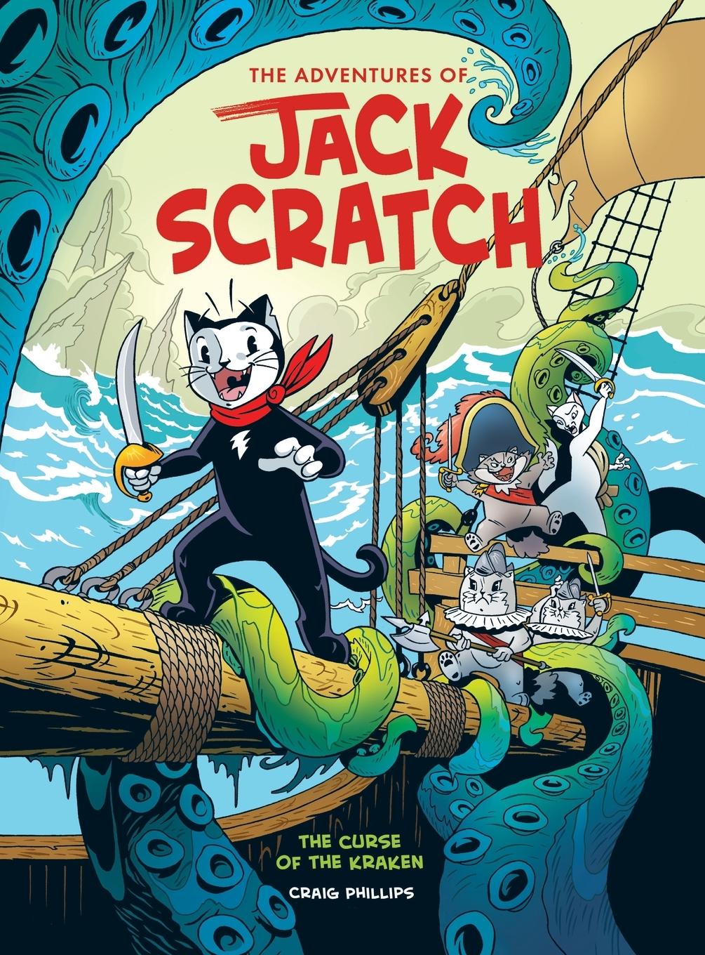 Vorderes Coverbild The Adventures of Jack Scratch - The Curse of the Kraken