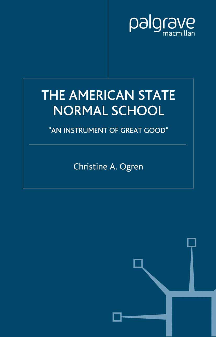 Vorderes Coverbild The American State Normal School