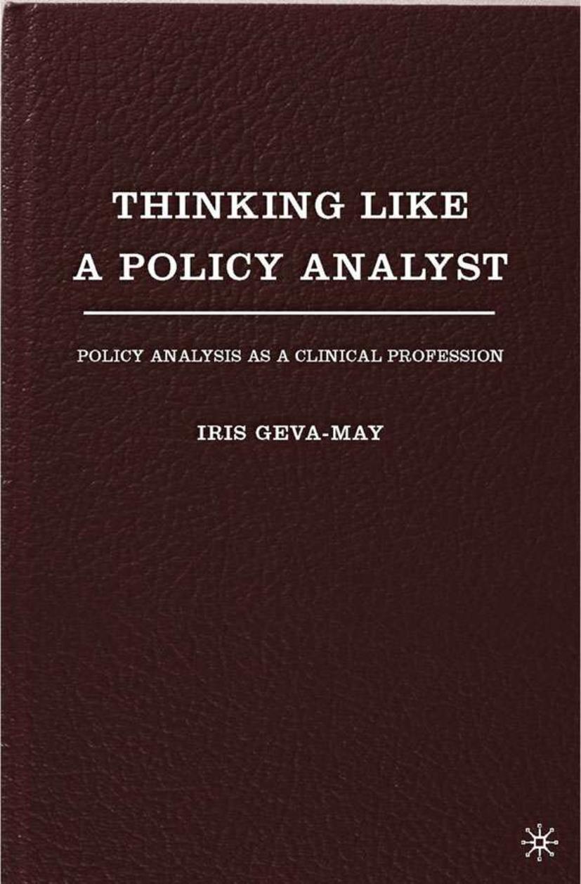 Vorderes Coverbild Thinking Like a Policy Analyst