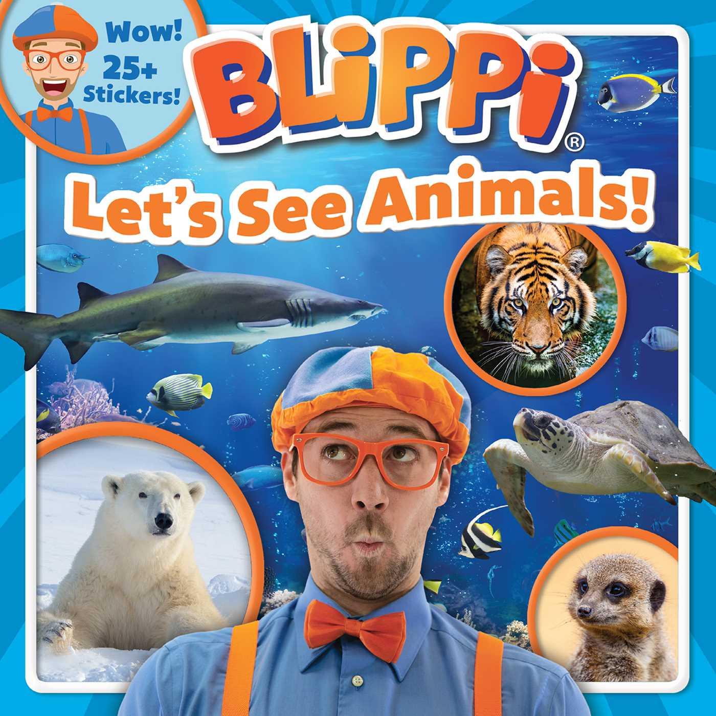 Vorderes Coverbild Blippi: Let's See Animals!