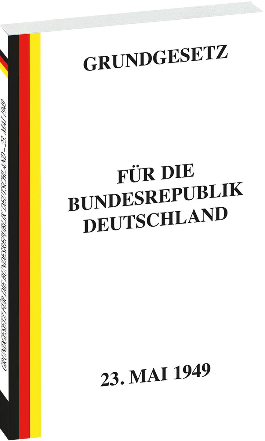 Vorderes Coverbild Erstes GRUNDGESETZ für die Bundesrepublik Deutschland vom 23. Mai 1949