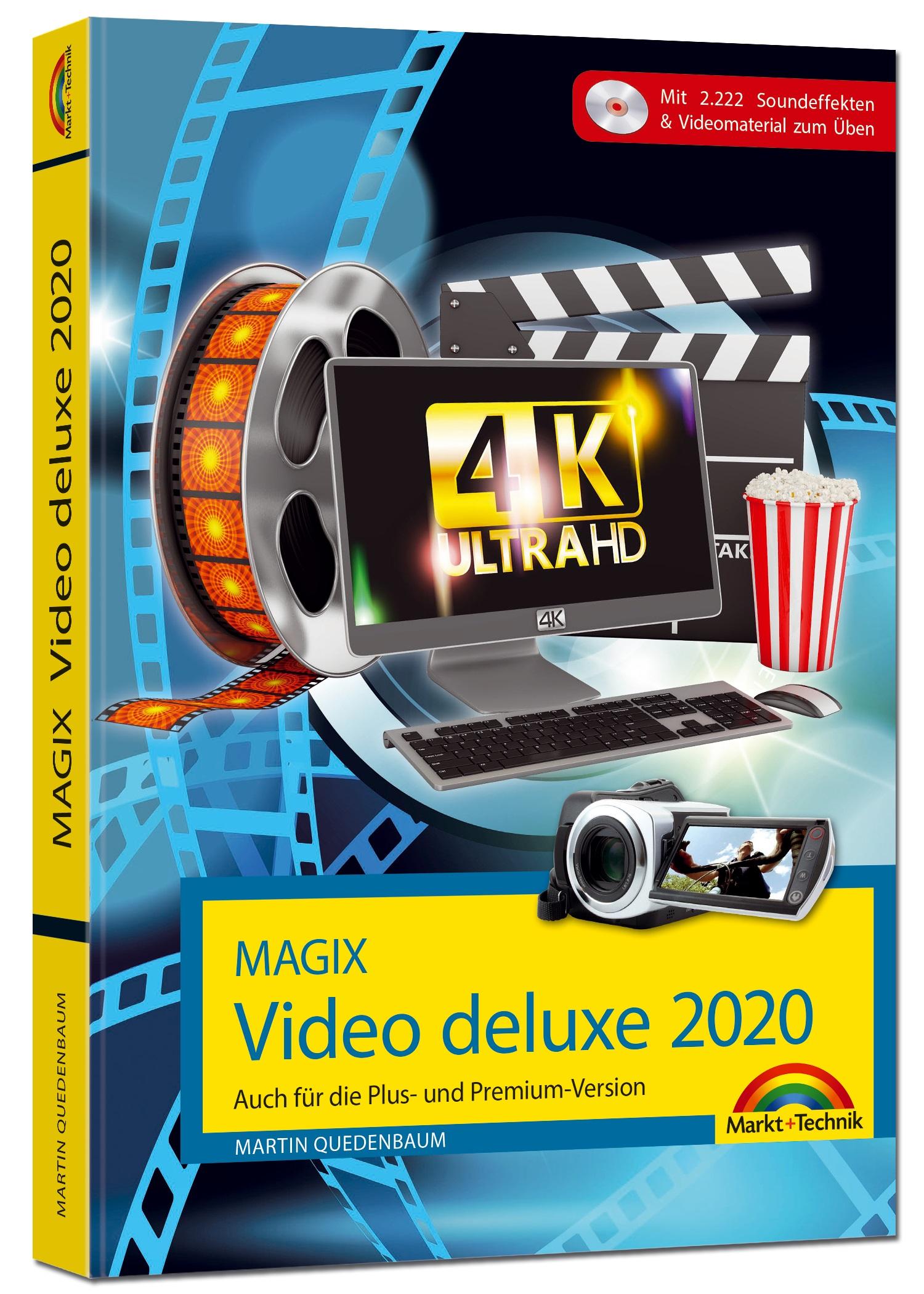 Vorderes Coverbild MAGIX Video deluxe 2020 Das Buch zur Software. Die besten Tipps und Tricks: