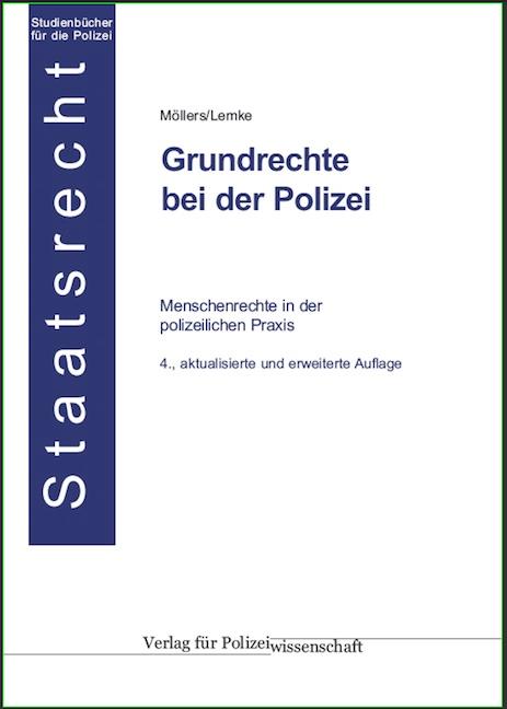 Vorderes Coverbild Grundrechte bei der Polizei