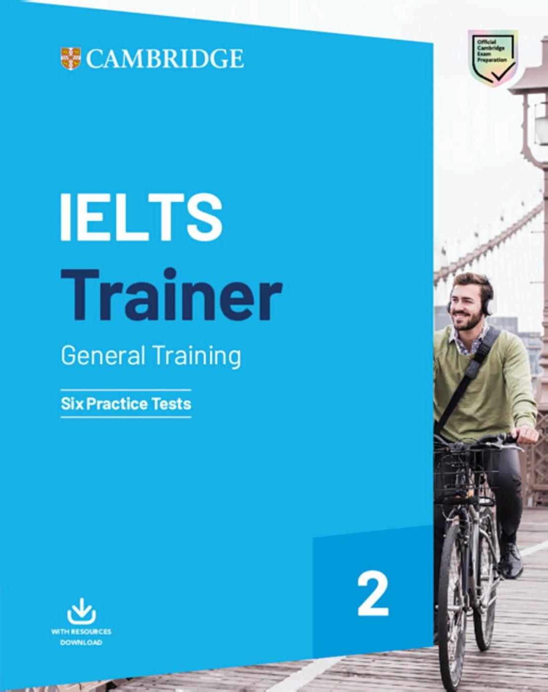 Vorderes Coverbild IELTS Trainer 2 General Training
