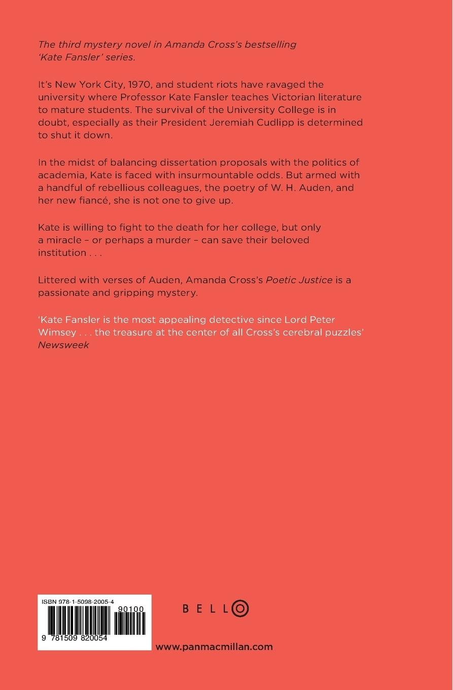 Rückseitencover Poetic Justice