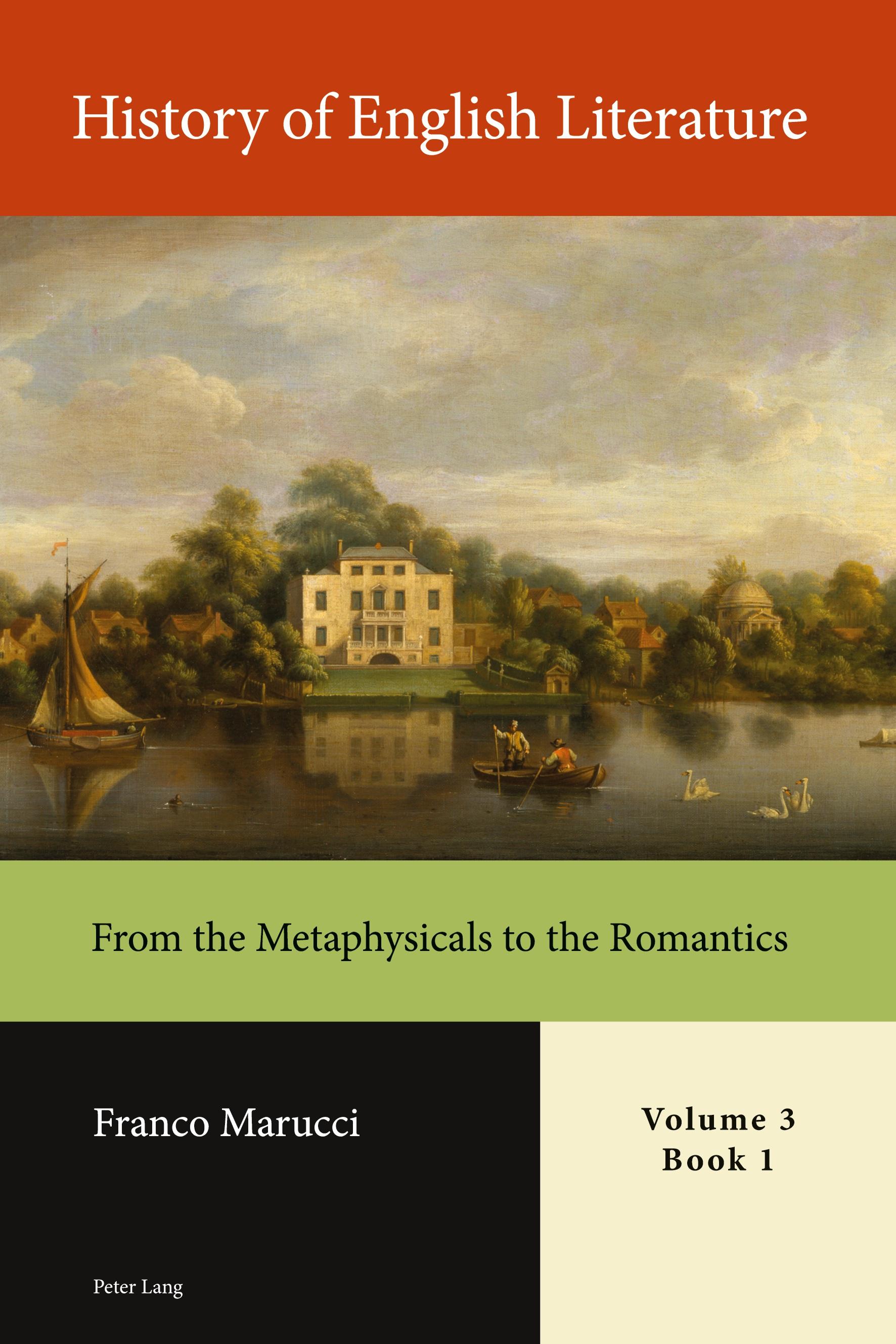 Vorderes Coverbild History of English Literature, Volume 3, Book 1