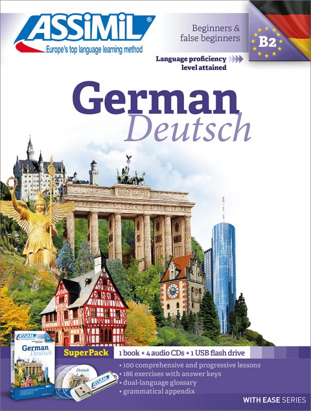Vorderes Coverbild ASSiMiL German - Audio-Sprachkurs Plus - Niveau A1-B2