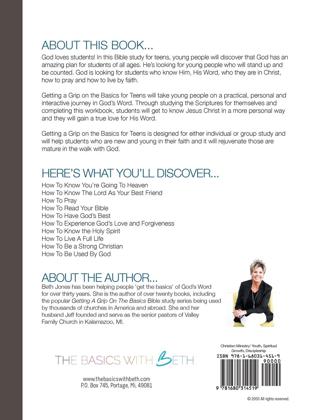 Rückseitencover Getting a Grip on the Basics for Teens