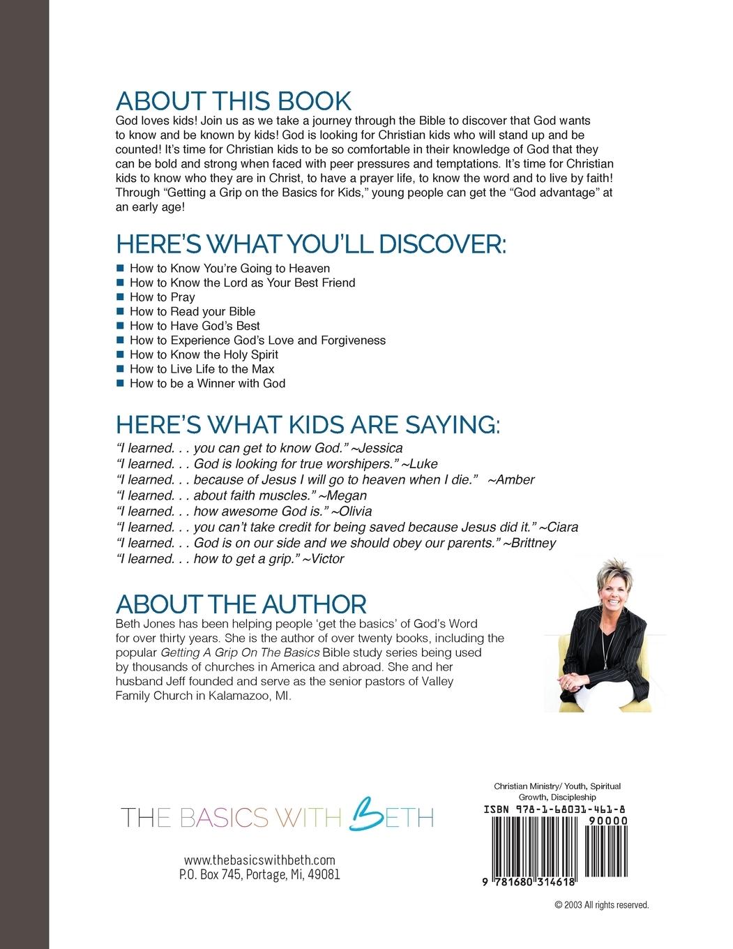 Rückseitencover Getting a Grip on the Basics for Kids