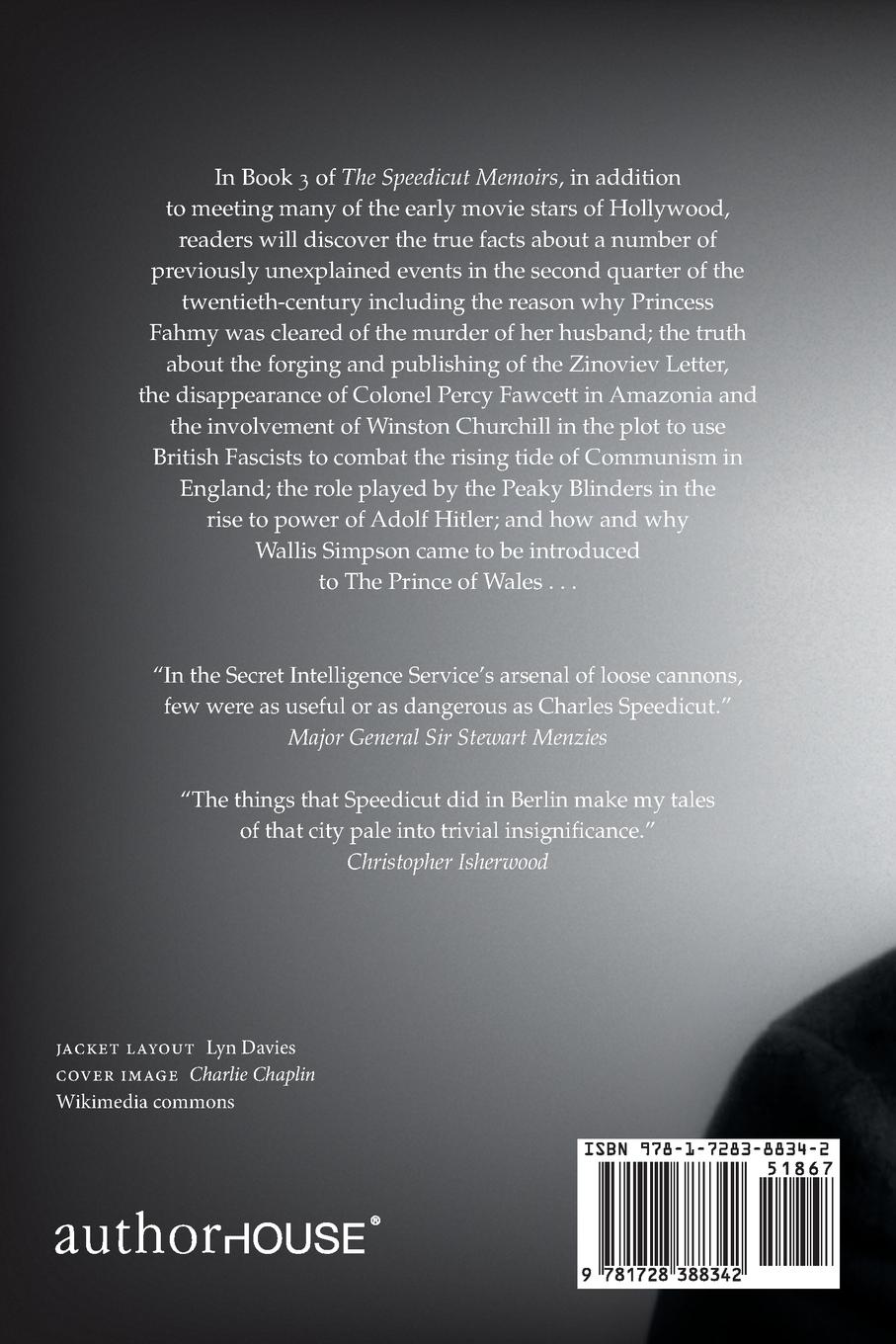 Rückseitencover The Speedicut Memoirs