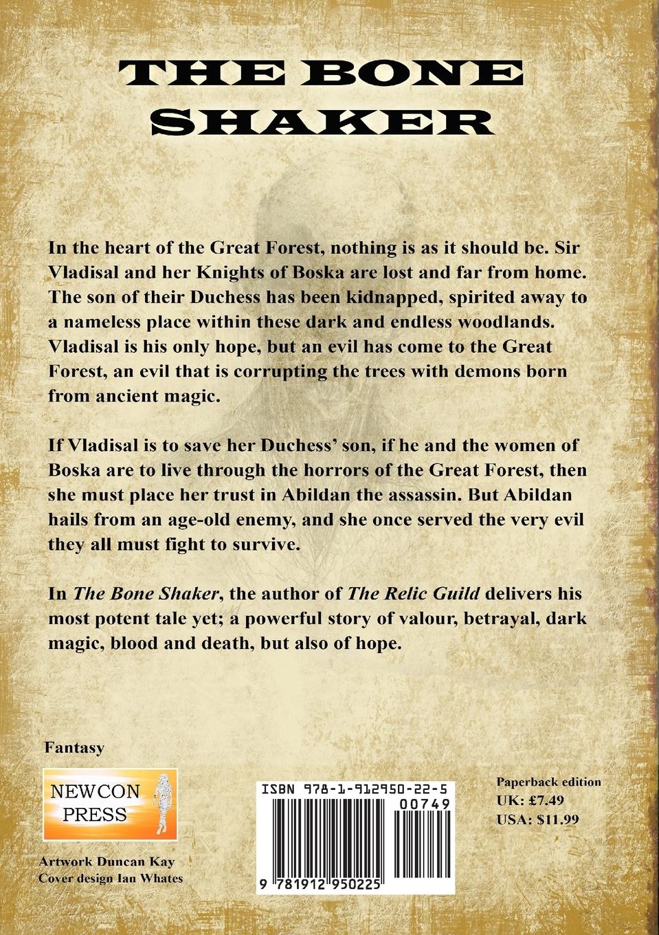 Rückseitencover The Bone Shaker