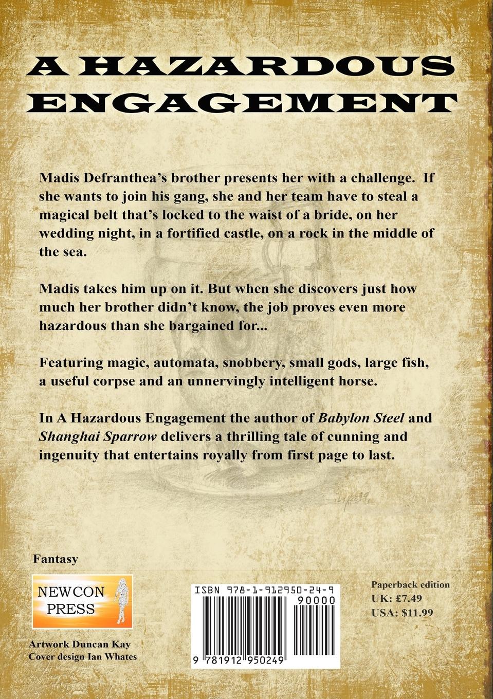 Rückseitencover A Hazardous Engagement