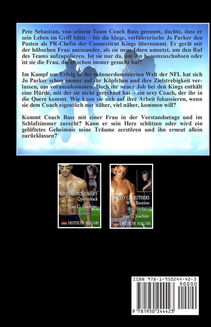 Rückseitencover Pete Sebastian, Coach (Deutsche Ausgabe)