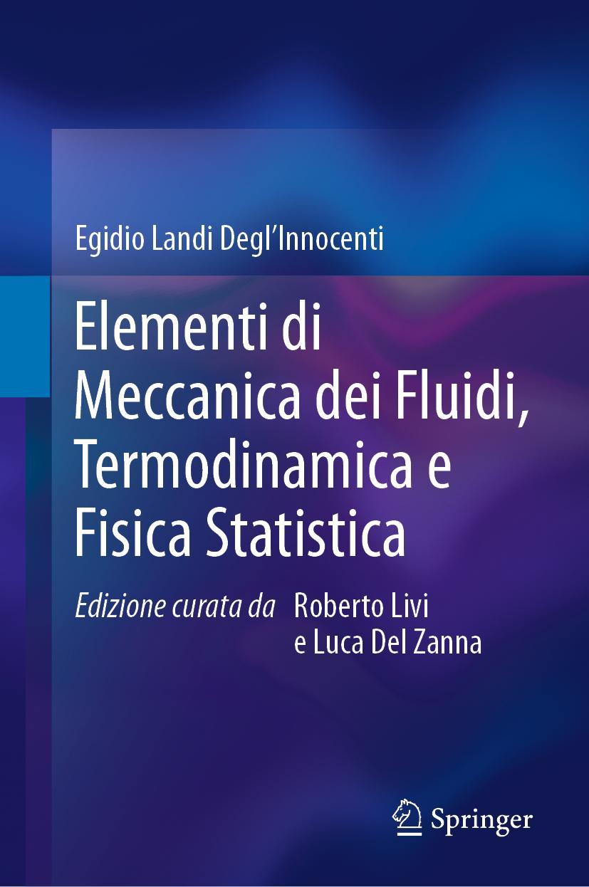 Vorderes Coverbild Elementi di Meccanica dei Fluidi, Termodinamica e Fisica Statistica