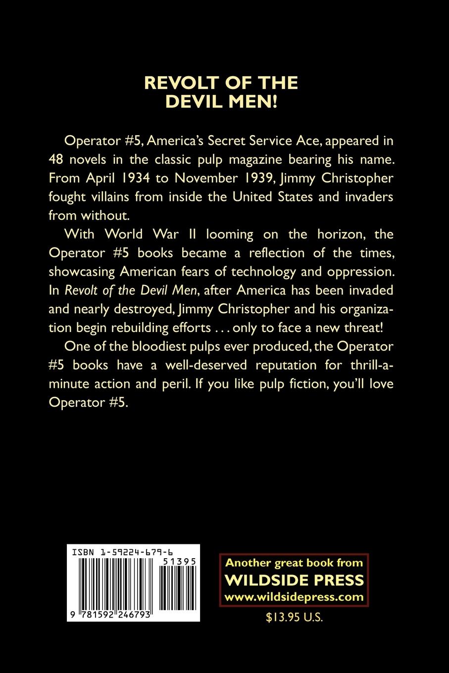 Rückseitencover Operator #5