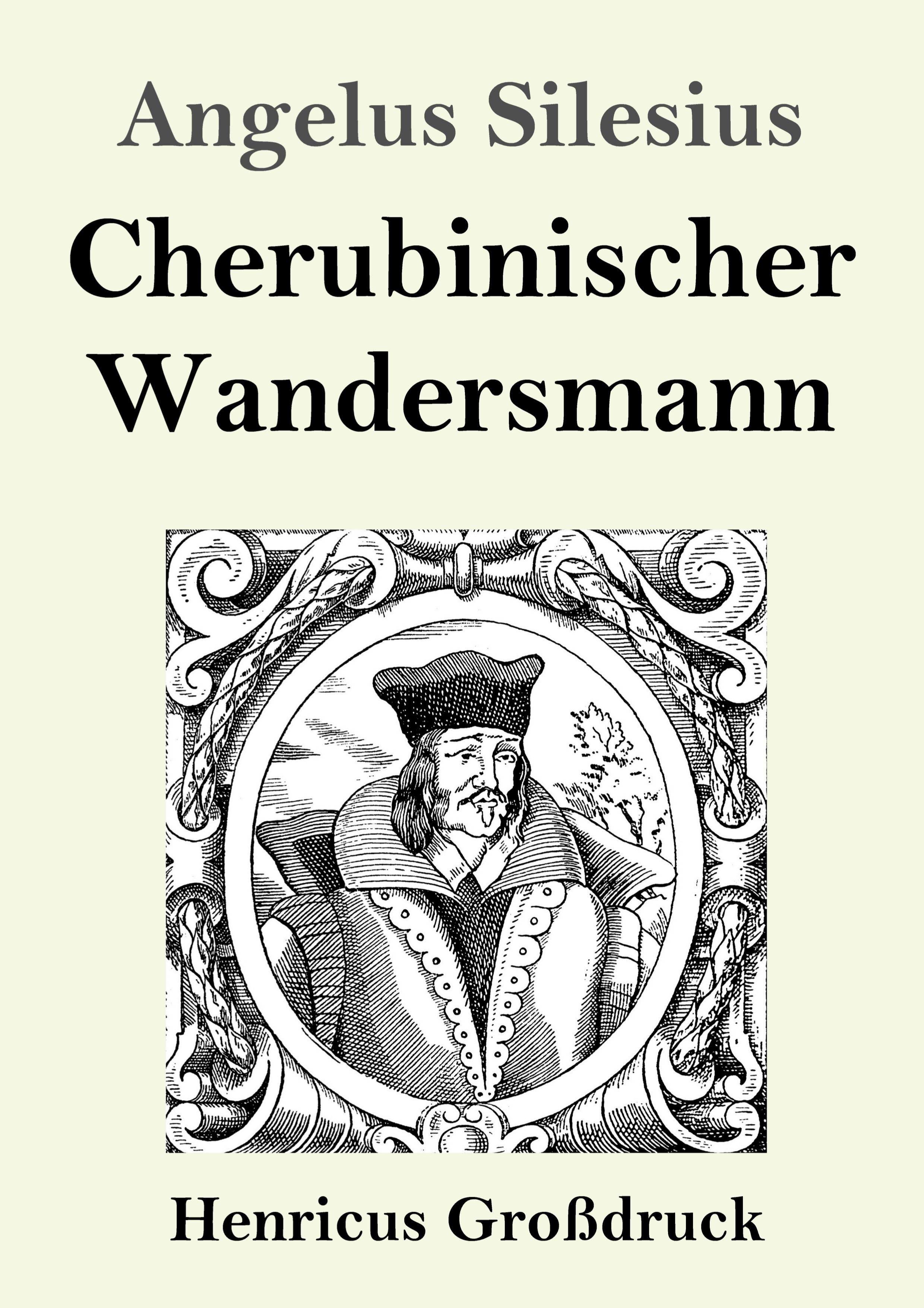 Vorderes Coverbild Cherubinischer Wandersmann (Großdruck)