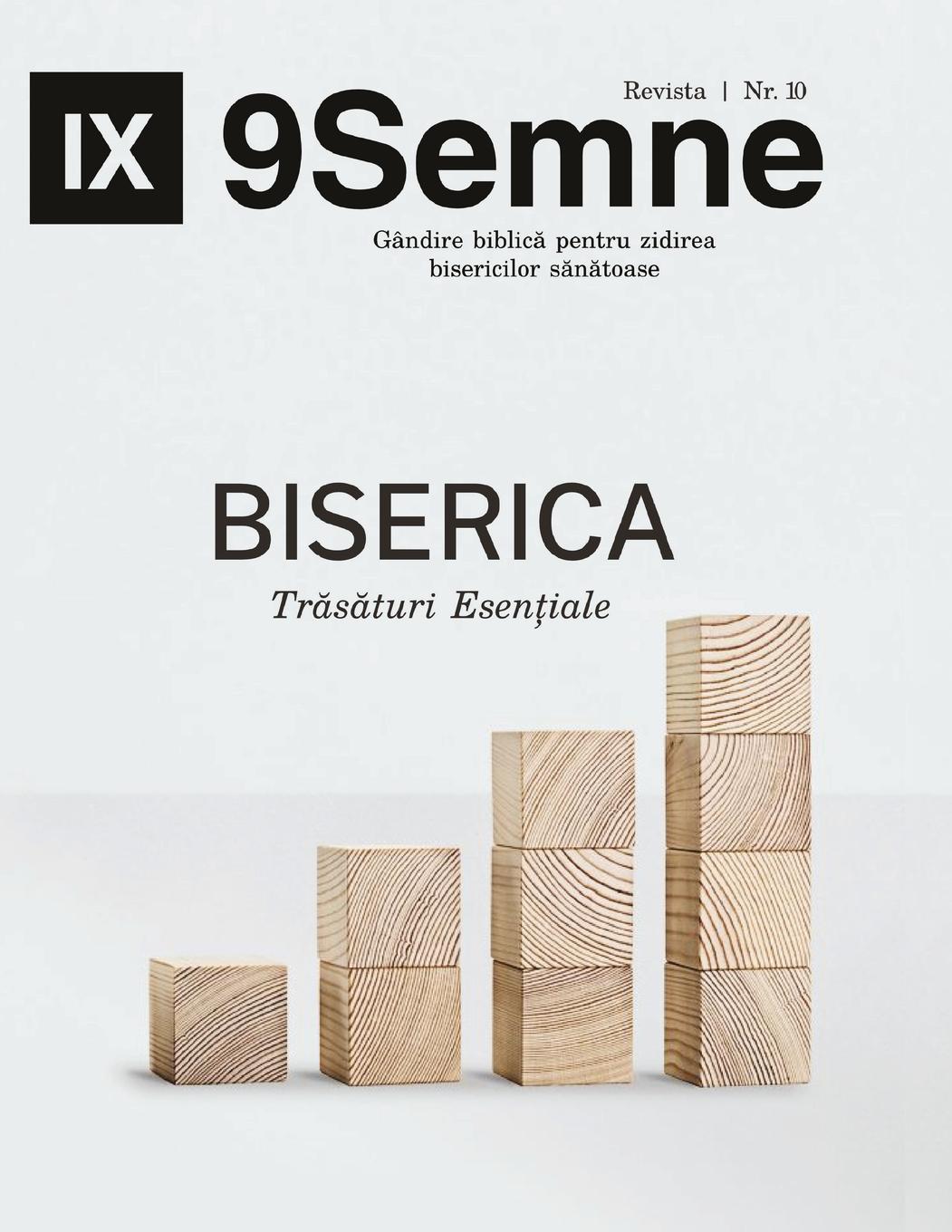 Vorderes Coverbild Essentials | 9Marks Romanian Journal / Biserica Tr¿s¿turi Esen¿iale