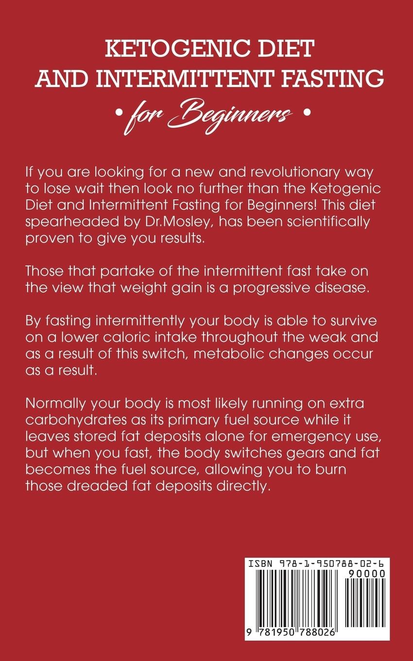 Rückseitencover Ketogenic Diet and Intermittent Fasting for Beginners