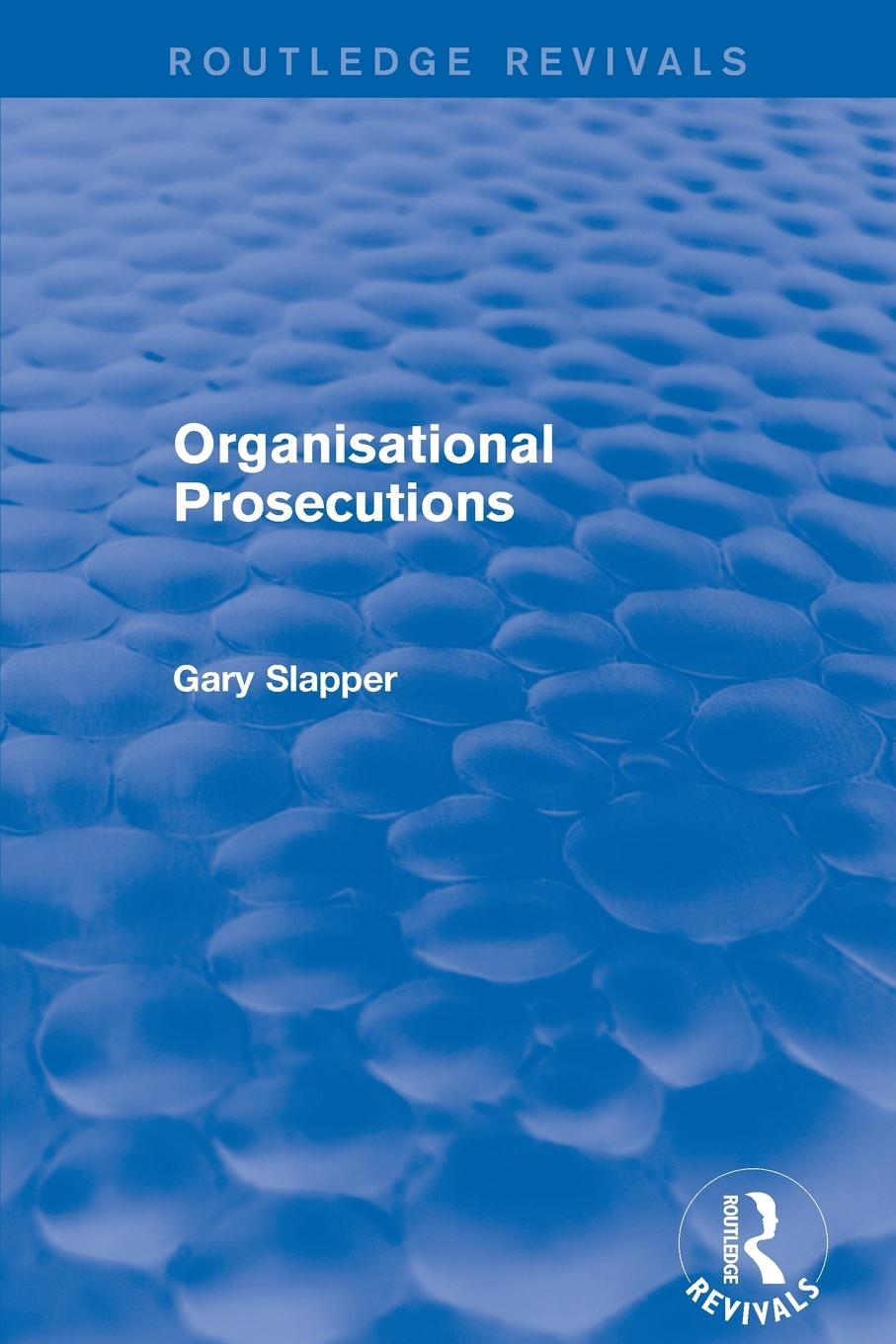 Vorderes Coverbild Organisational Prosecutions