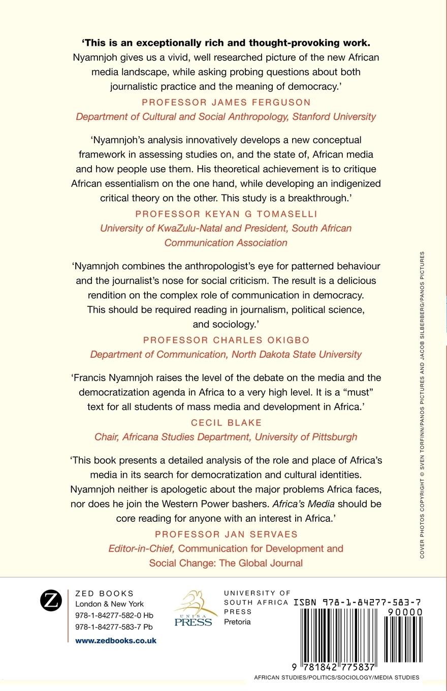 Rückseitencover Africa's Media