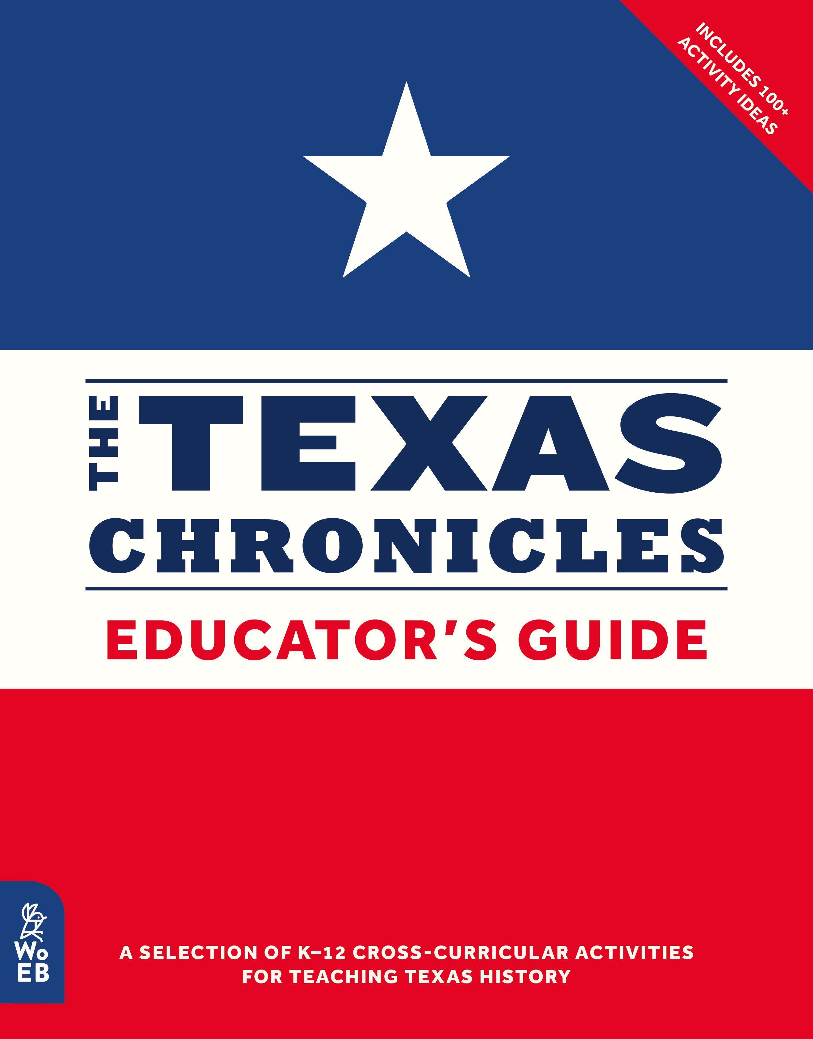 Vorderes Coverbild The Texas Chronicles Educator's Guide