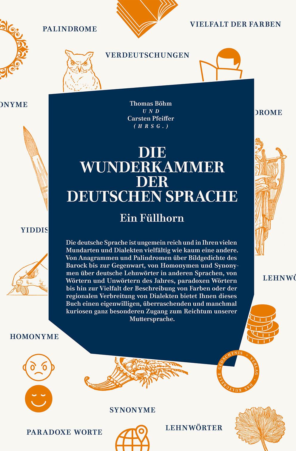 Vorderes Coverbild Die Wunderkammer der Deutschen Sprache