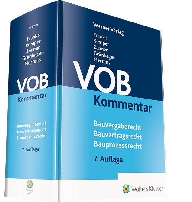 Vorderes Coverbild VOB Kommentar