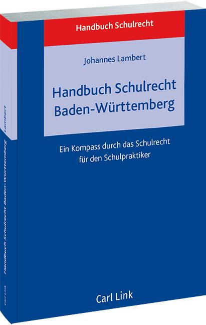 Vorderes Coverbild Handbuch Schulrecht Baden-Württemberg