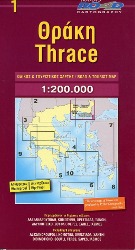 Vorderes Coverbild Thrace 1 : 200 000