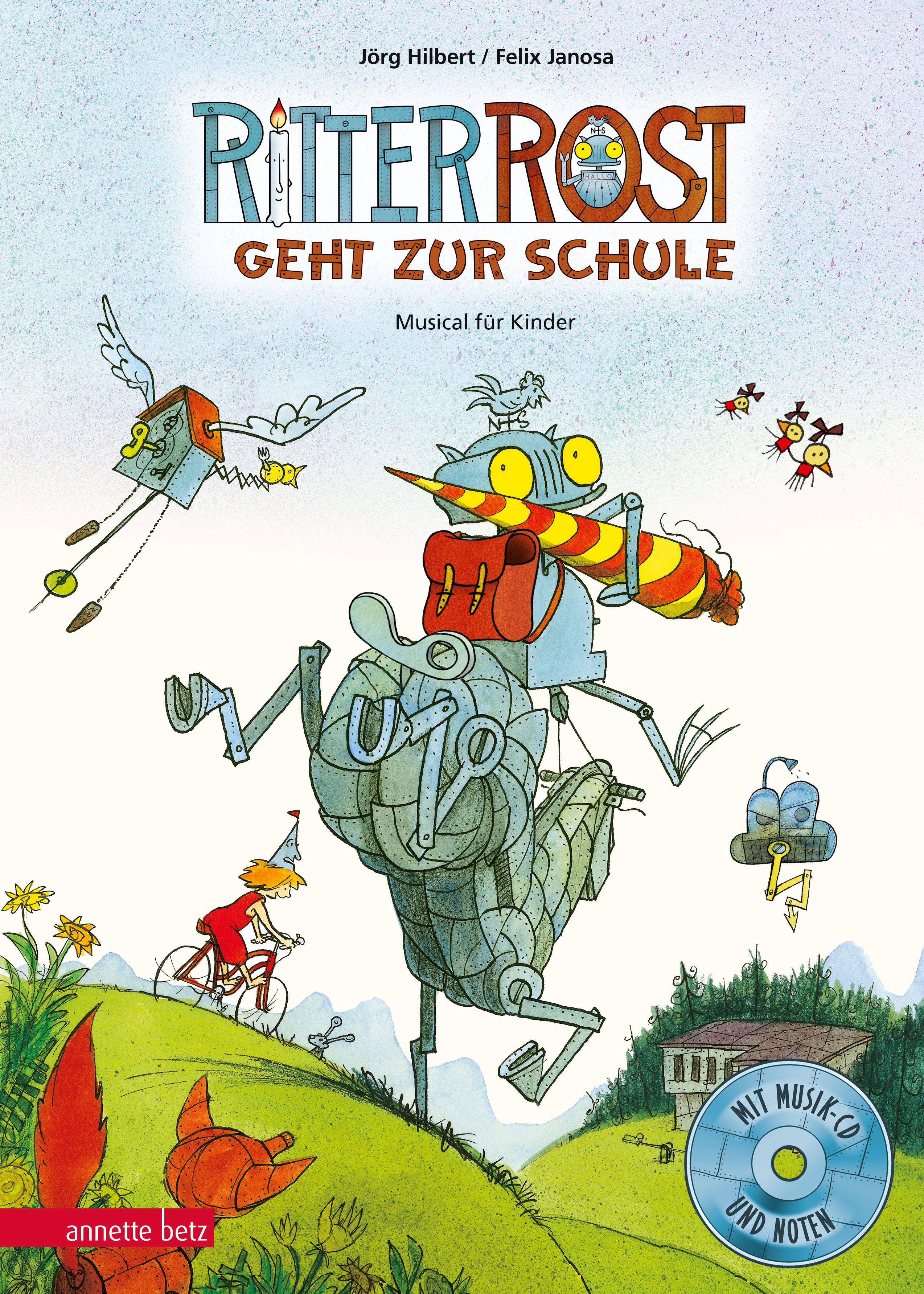 Vorderes Coverbild Ritter Rost 8: Ritter Rost geht zur Schule (Ritter Rost mit CD, Bd. 8)