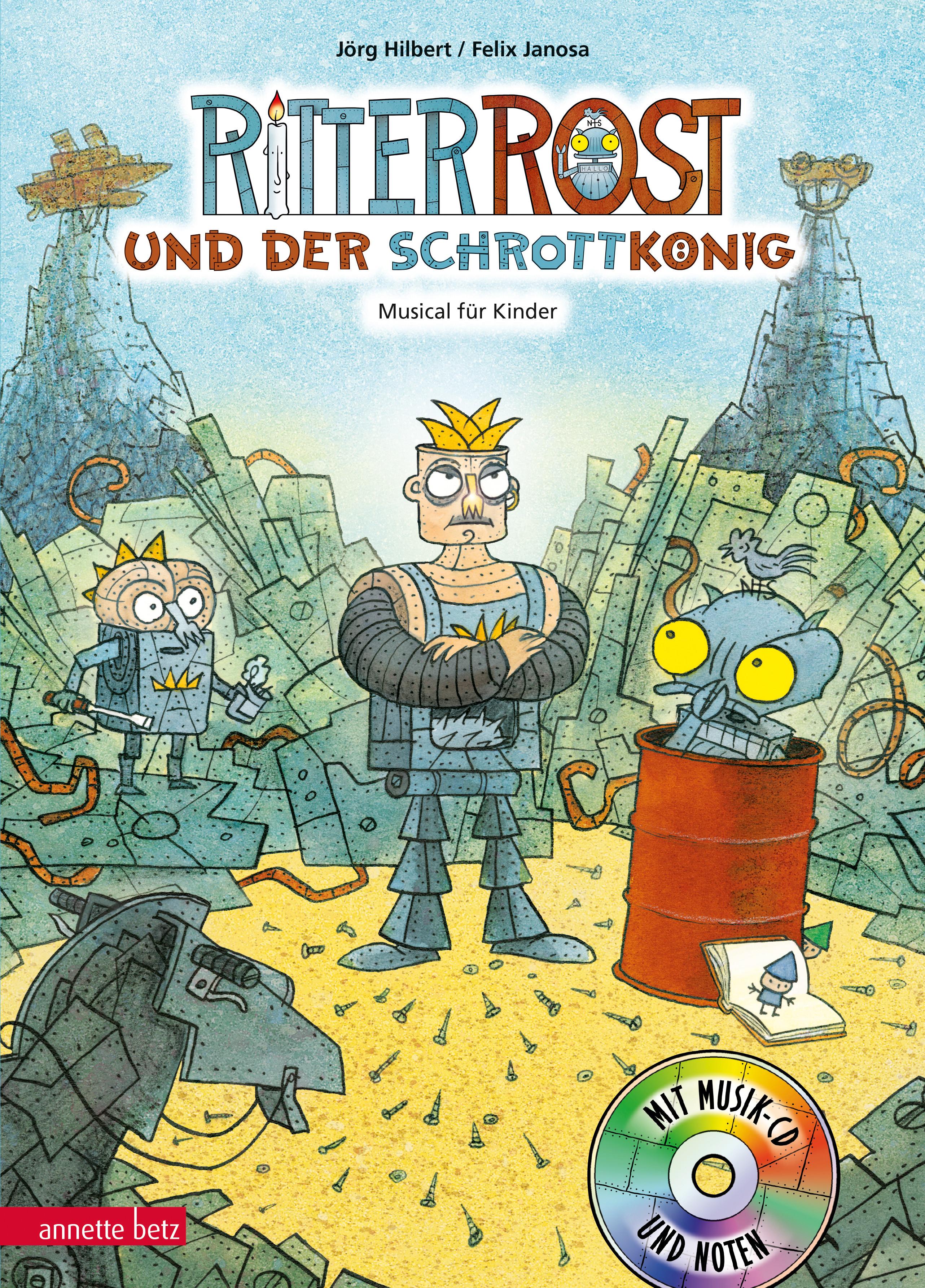 Vorderes Coverbild Ritter Rost 14: Ritter Rost und der Schrottkönig