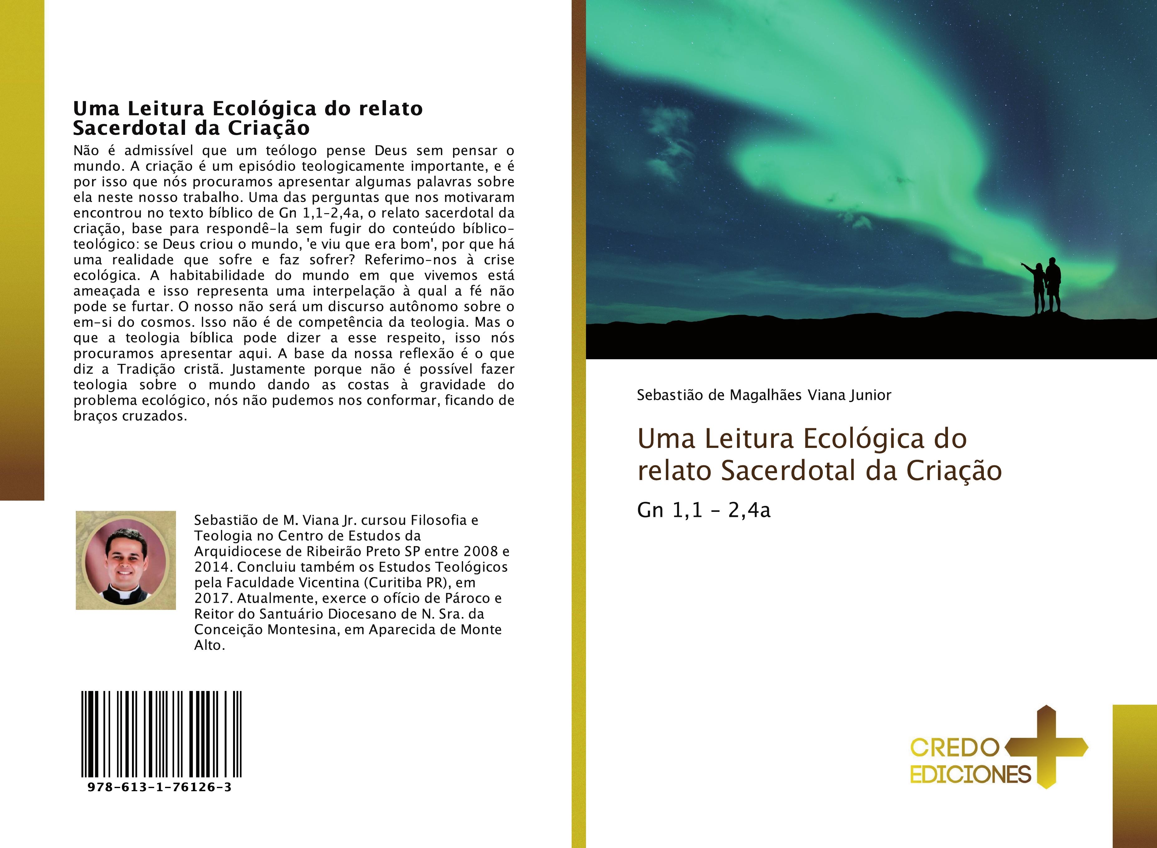 Vorderes Coverbild Uma Leitura Ecológica do relato Sacerdotal da Criação