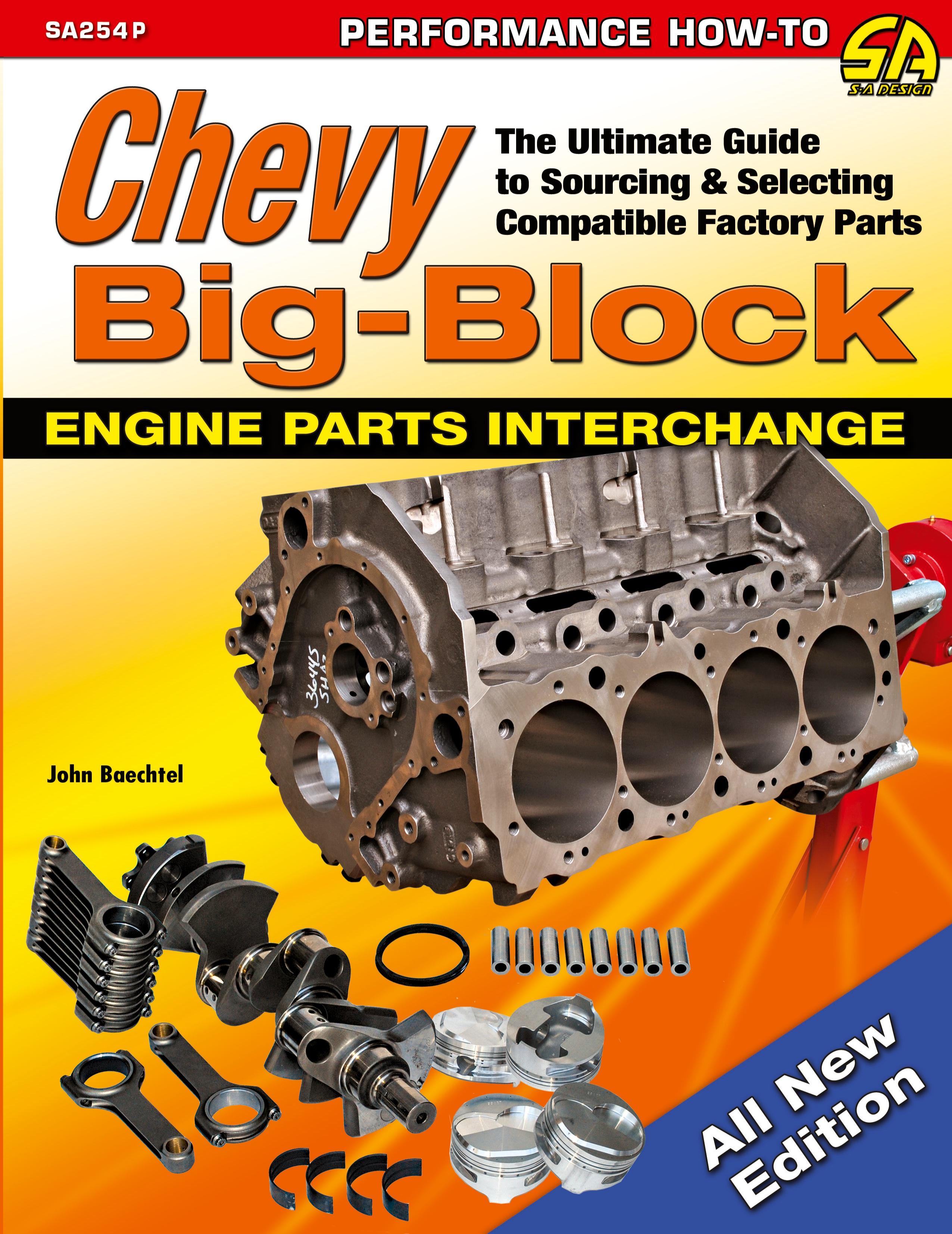 Vorderes Coverbild Chevy Big-Block Engine Parts Interchange