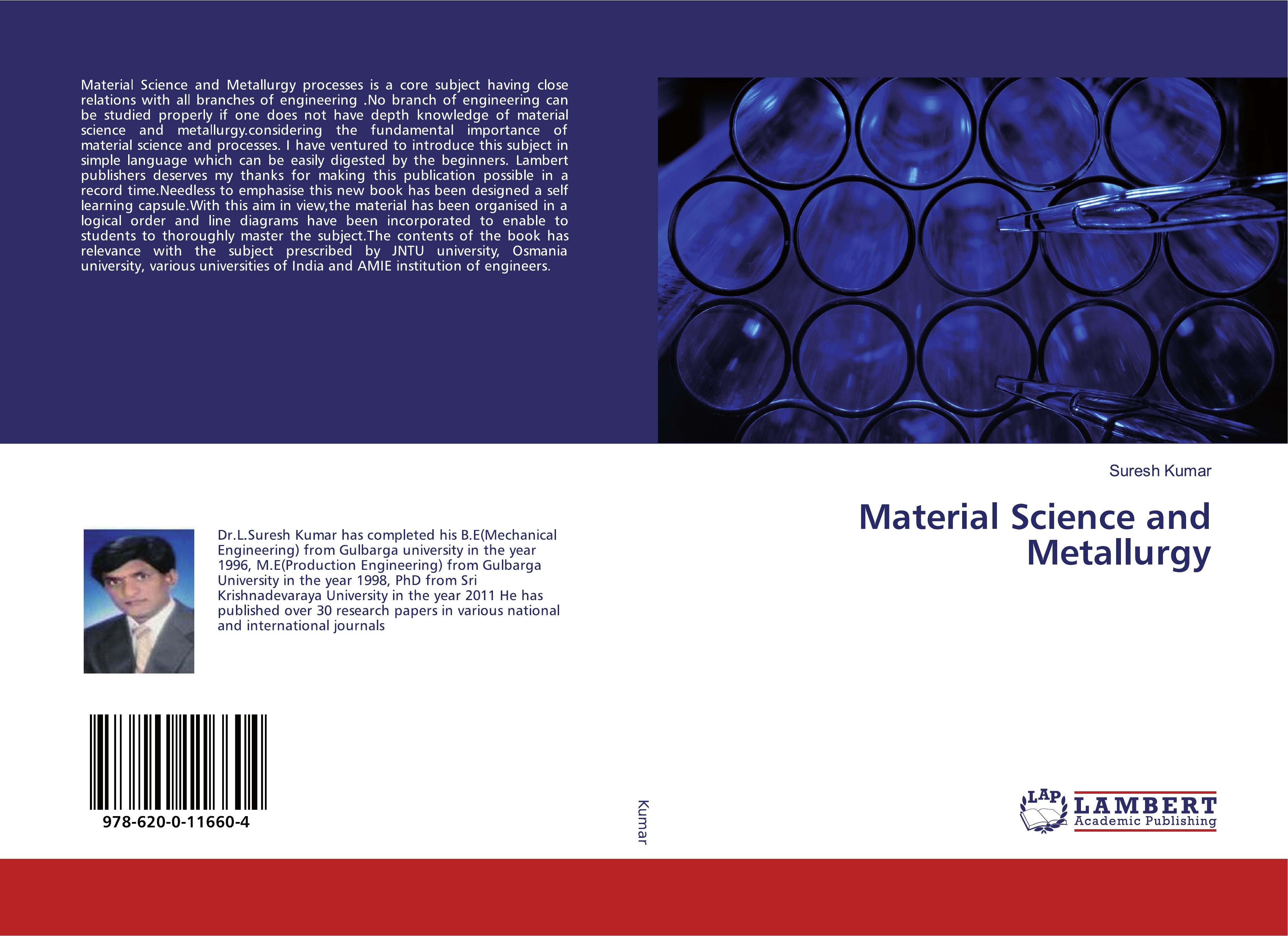 Vorderes Coverbild Material Science and Metallurgy