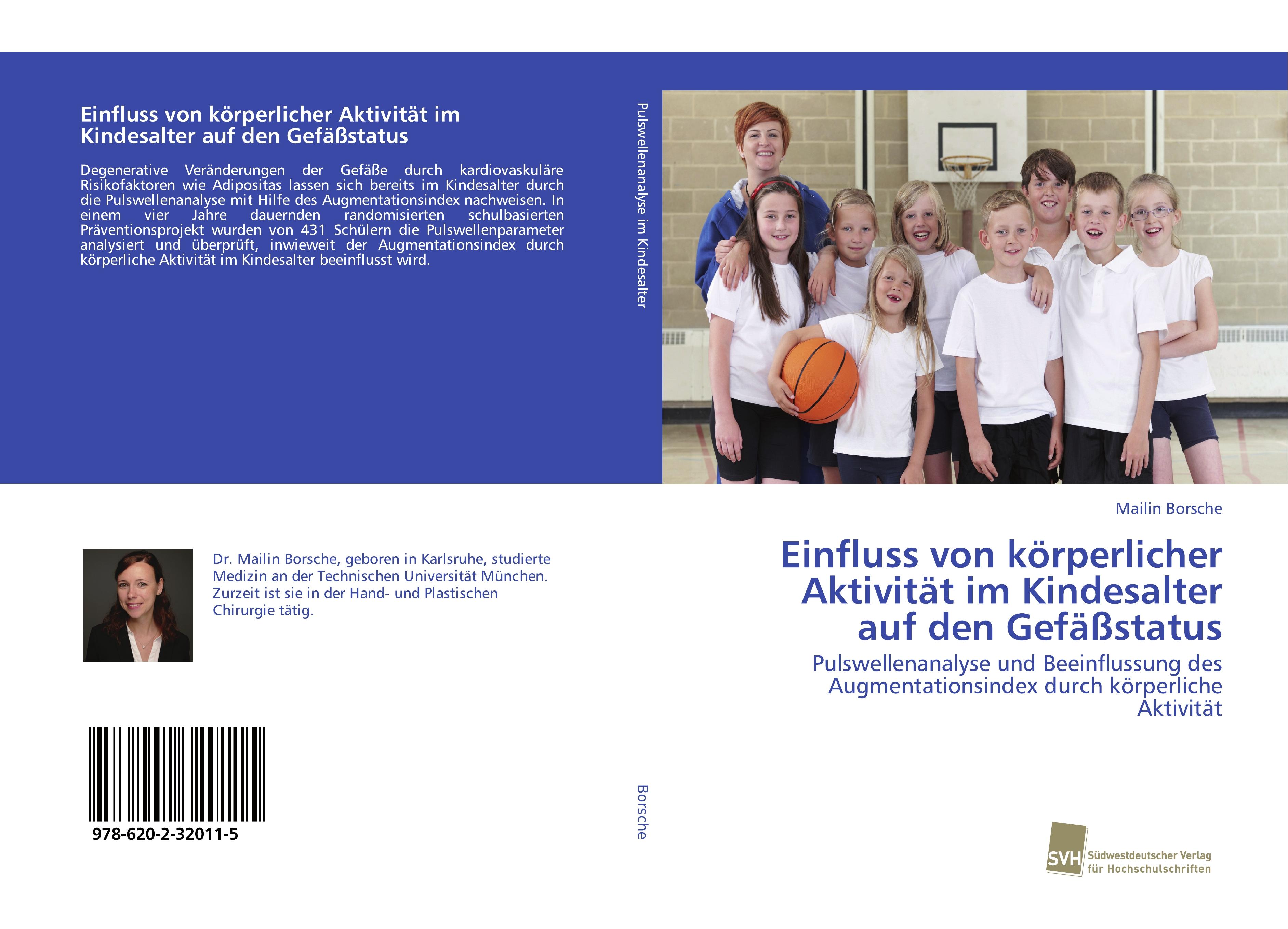 Vorderes Coverbild Einfluss von körperlicher Aktivität im Kindesalter auf den Gefäßstatus