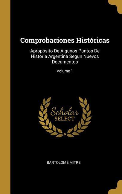 Vorderes Coverbild Comprobaciones Históricas