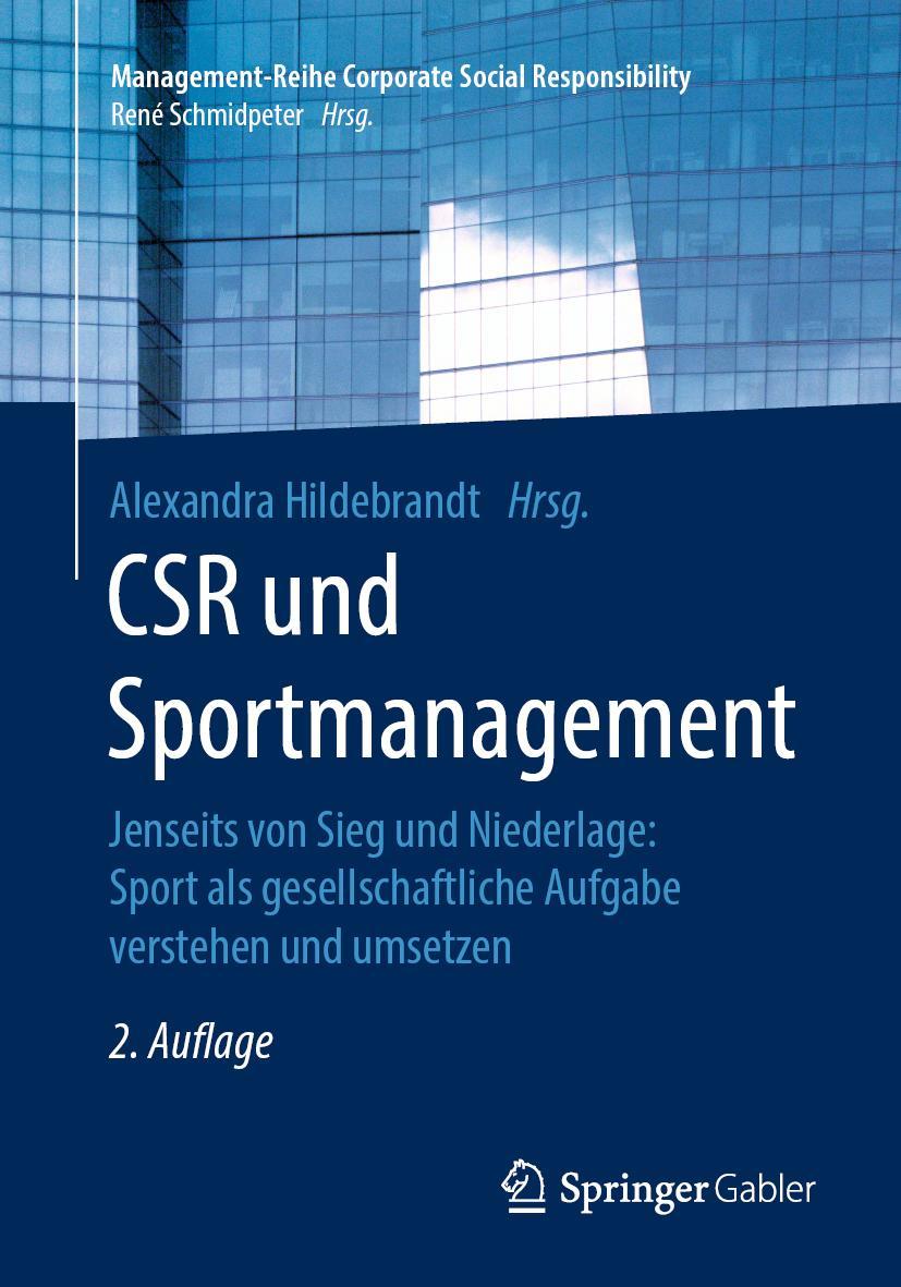 Vorderes Coverbild CSR und Sportmanagement