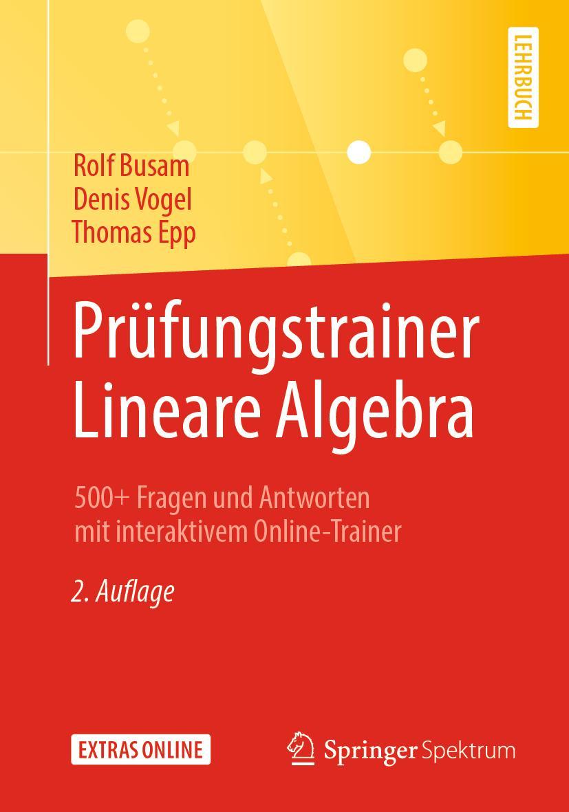 Vorderes Coverbild Prüfungstrainer Lineare Algebra