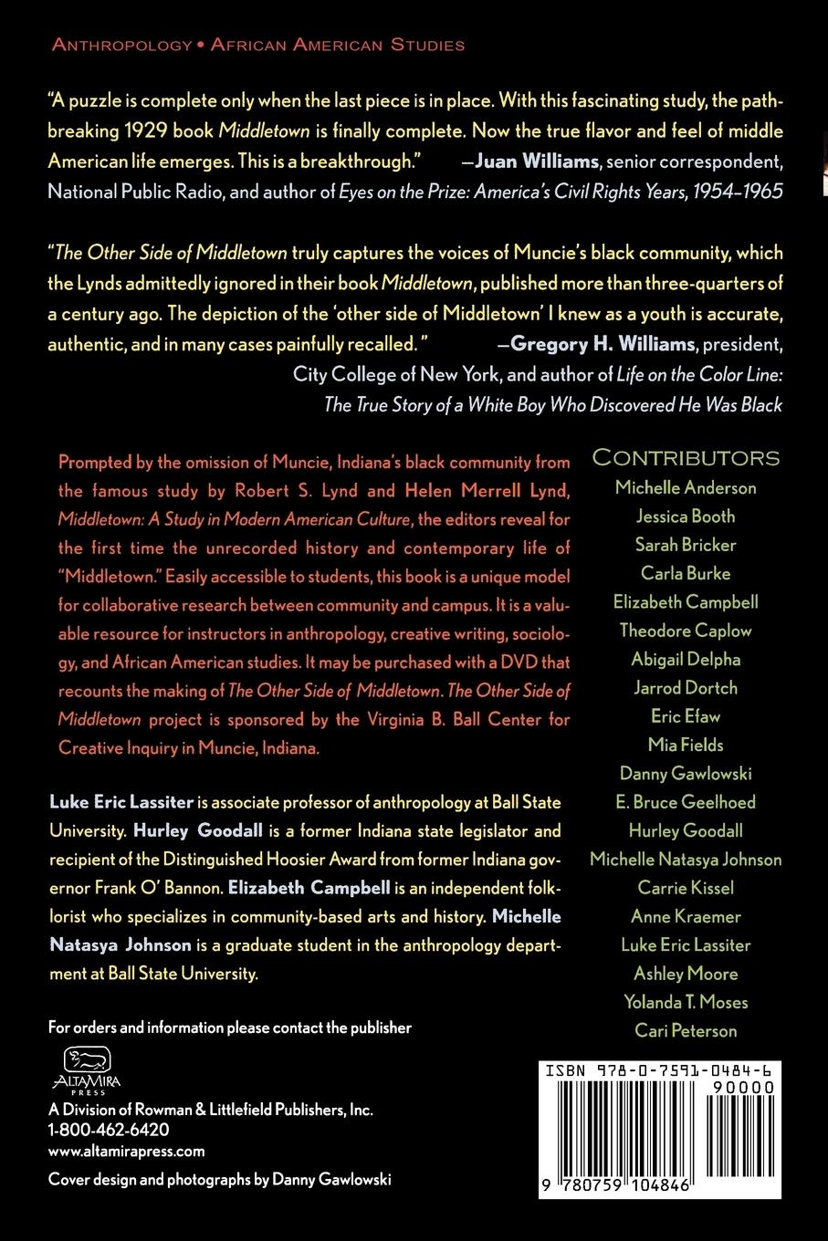 Rückseitencover Other Side of Middletown