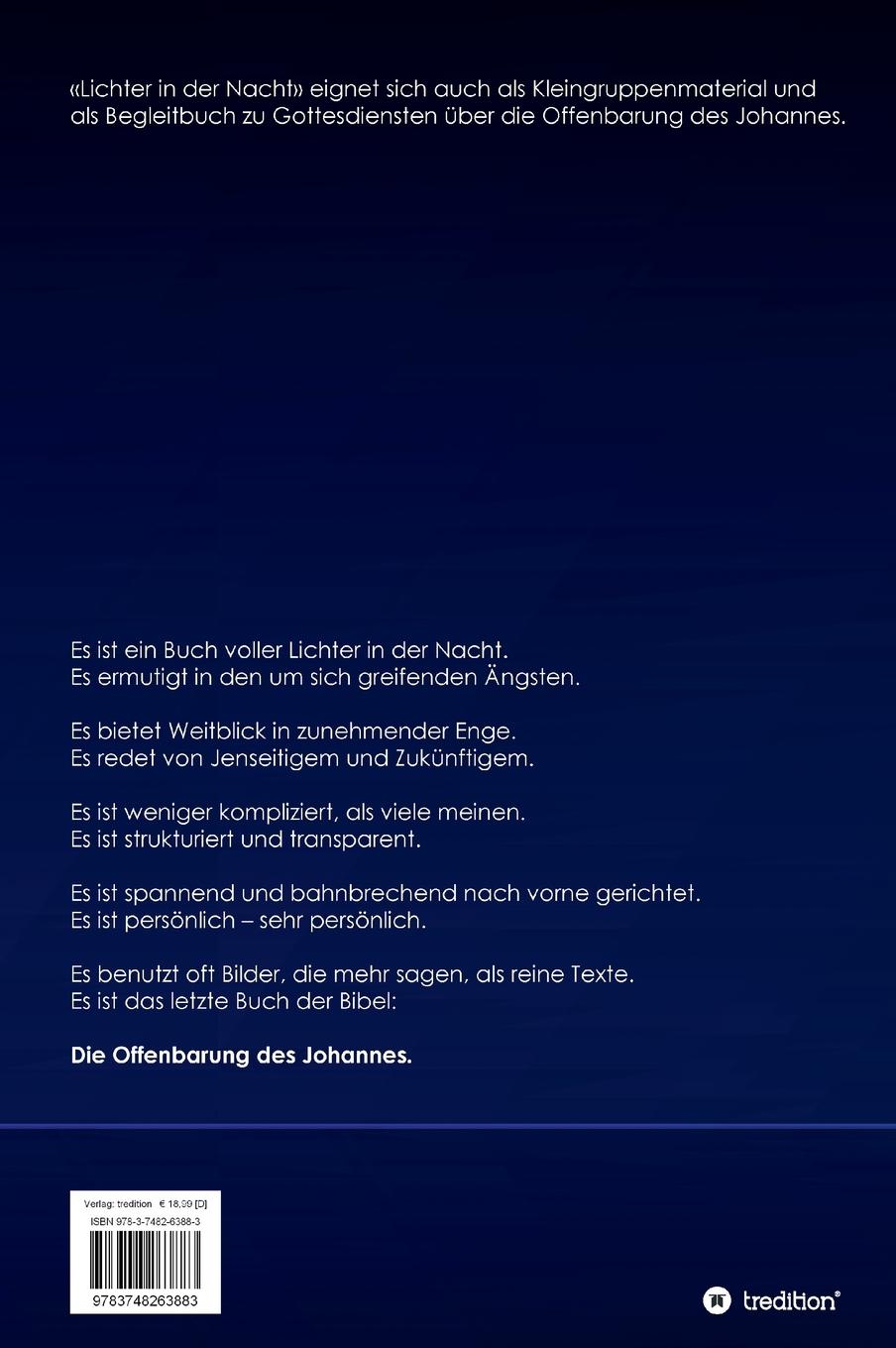 Rückseitencover Lichter in der Nacht