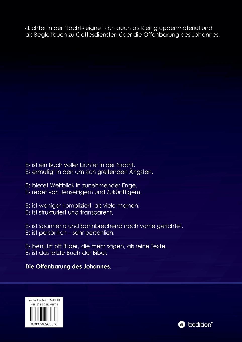 Rückseitencover Lichter in der Nacht